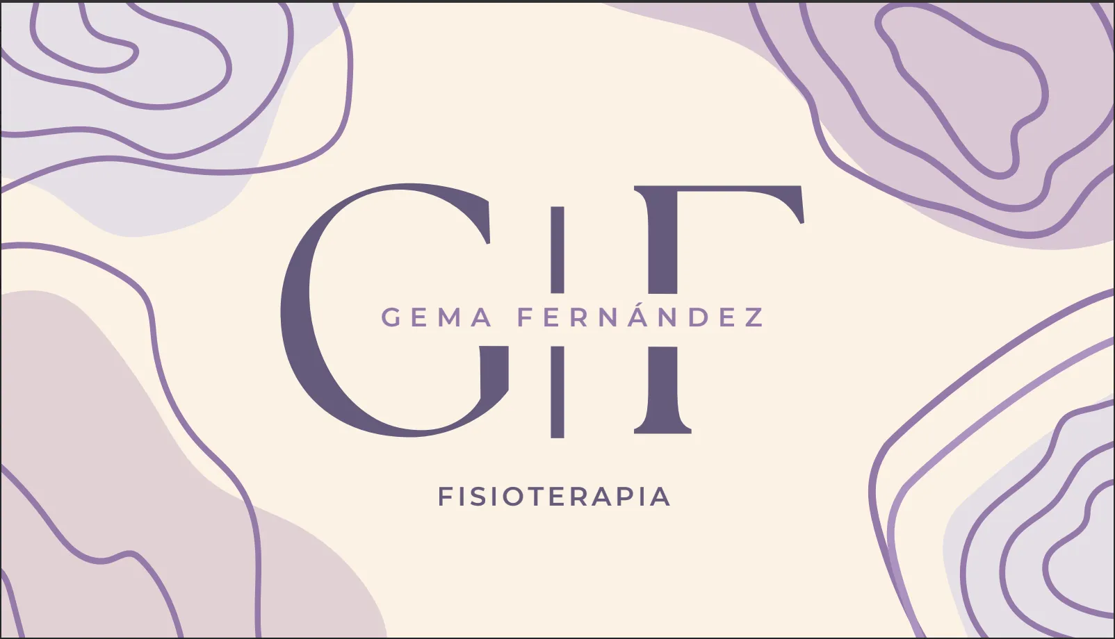 Logotipo de Gema Fernández, fisioterapia